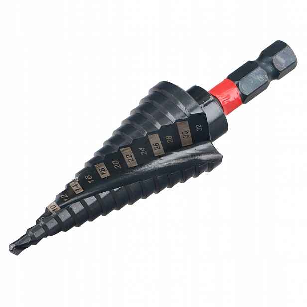 Draumet Premium vrták 4-32 mm, M2 s titanovou rukojetí