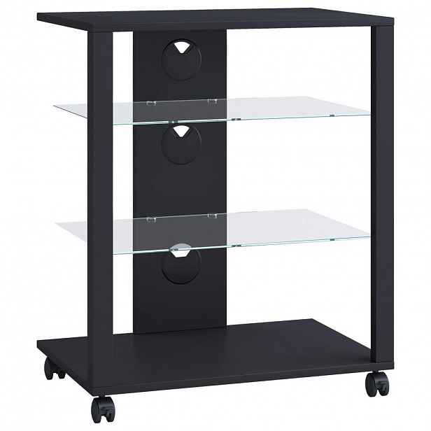 MID.YOU TV STOLEK, černá, 60/70/41 cm