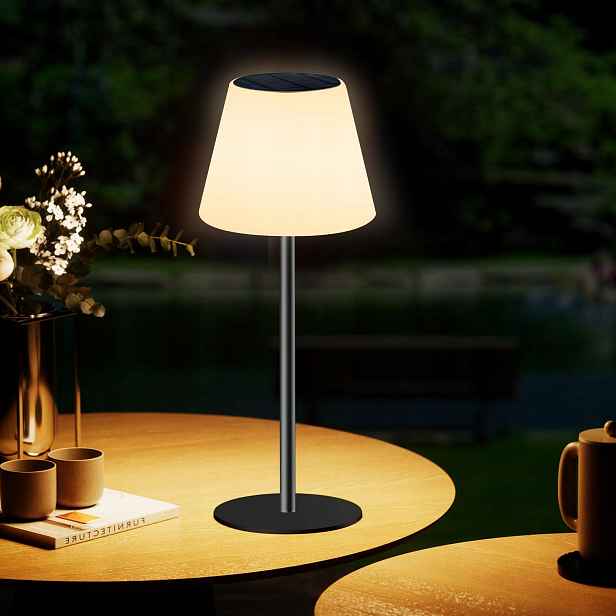 Stolní lampa SunLux Solar Dimmer Rgb Led se světelným senzorem