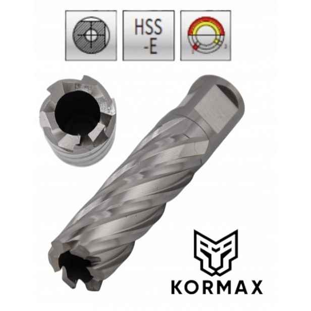 Trepanační fréza 20 mm x 50 mm vrták M2AL 20 x 50 Weldon Kormax