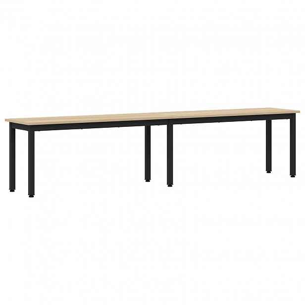 vidaXL lavice Dub sonoma 200 x 35 x 45 cm Kompozitní dřevo