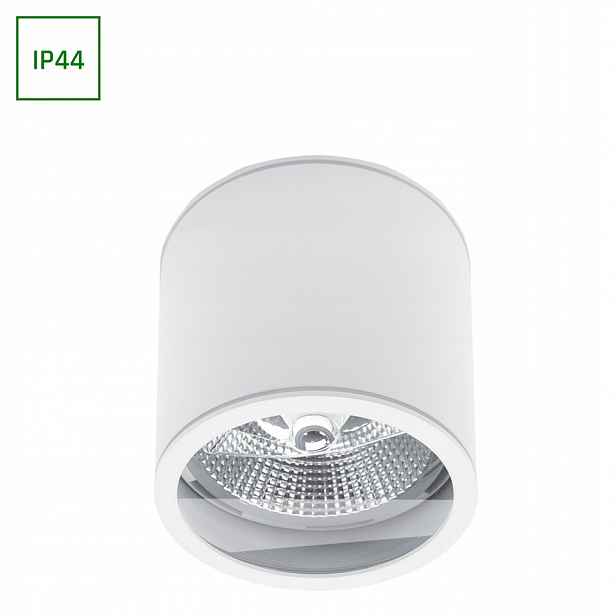 Chloe AR111 Na Omítku GU10 250V IP44 Bílá kulatá