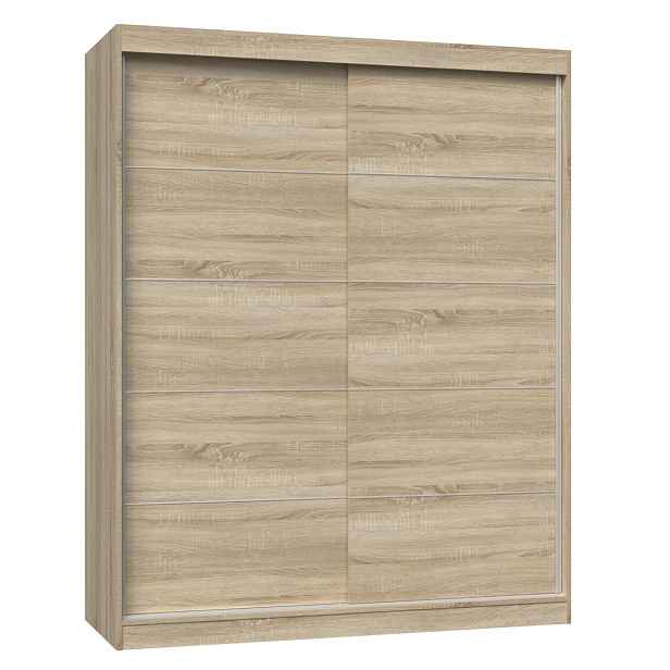 TP Living Šatní skříň IGA I 160 cm dub sonoma