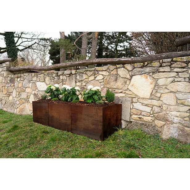 Vyvýšený záhon Corgarden ALTO 1010 69 x 136 x 52 cm Corten