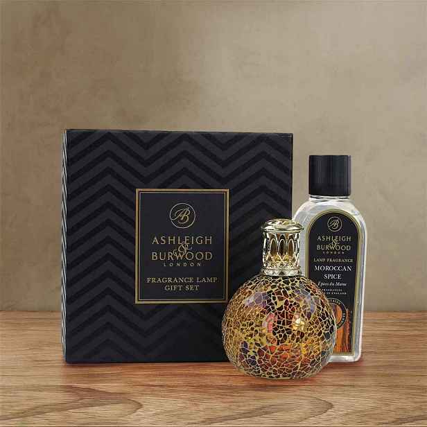 Sada lampa Golden Sunset náplň Moroccan Spice 250 ml Ashleigh & Burwood