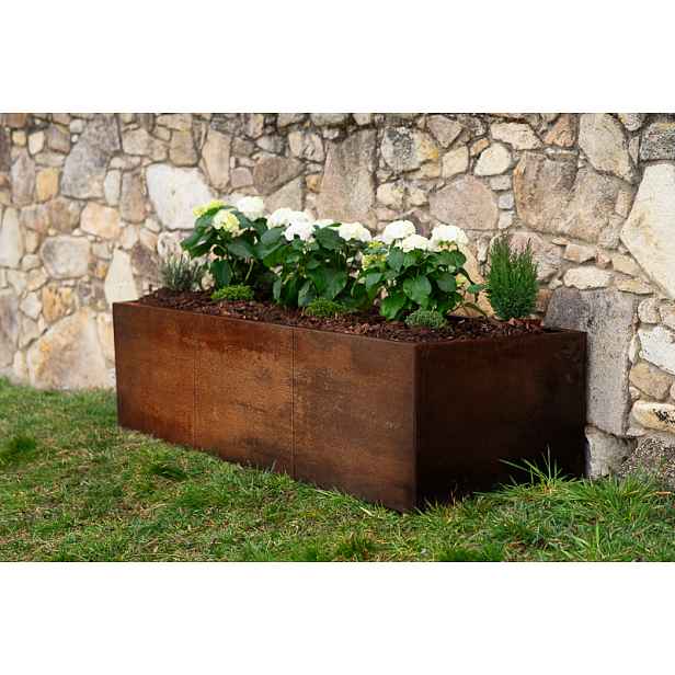 Vyvýšený záhon Corgarden ALTO 1011 69 x 204 x 52 cm Corten