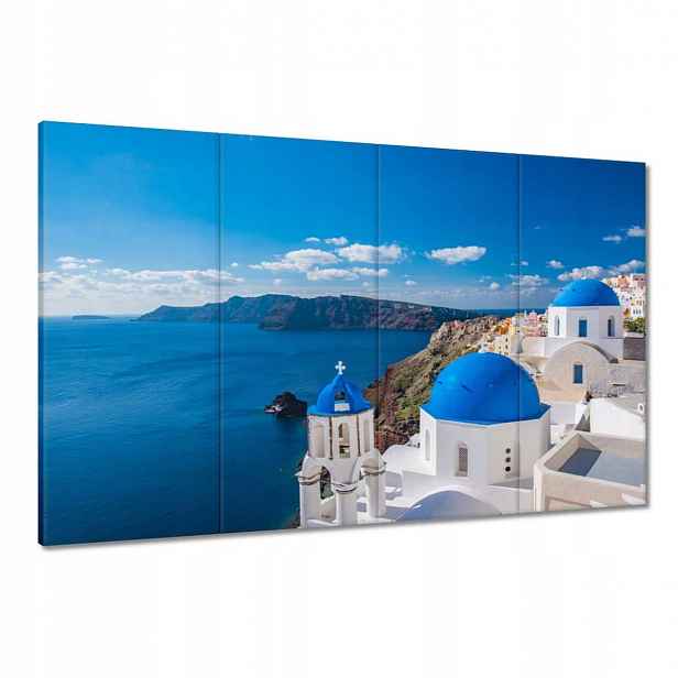Obrazy 120x80 Santorini