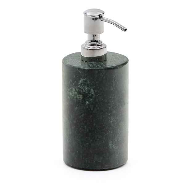 Tmavě zelený mramorový dávkovač mýdla 200 ml Elenei – Kave Home