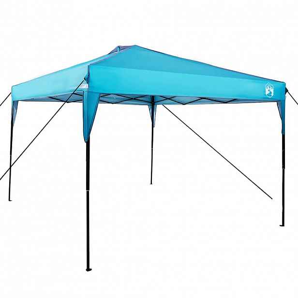 vidaXL Plachtový Stan 290 x 290 x 251 cm Modrá textil