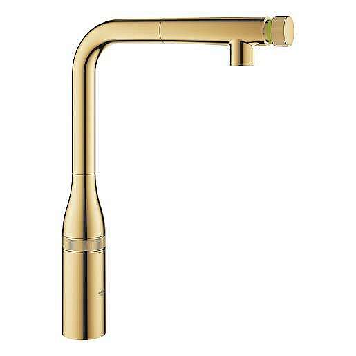 Dřezová baterie Grohe Essence SmartControl s otočným raménkem Cool Sunrise 31615GL0