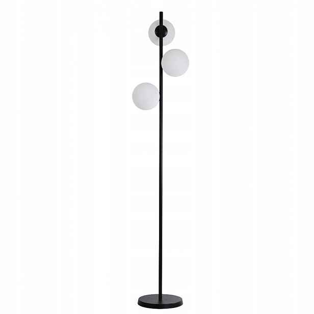 Podlahová lampa Dorado černá 3xE14
