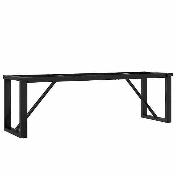 vidaXL Nohy ke konferenčnímu stolu O rám 140 x 30 x 43 cm ocel