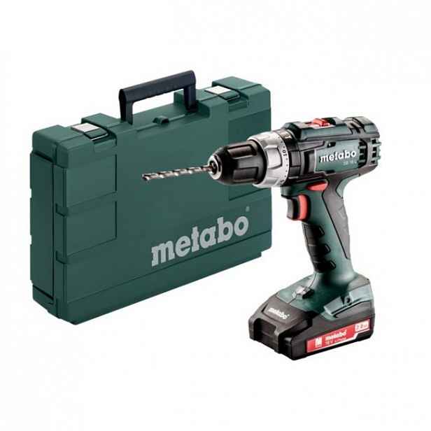 Aku Šroubovák Metabo Napájení Akumulátor pro dílnu Přesný 18V 602245500
