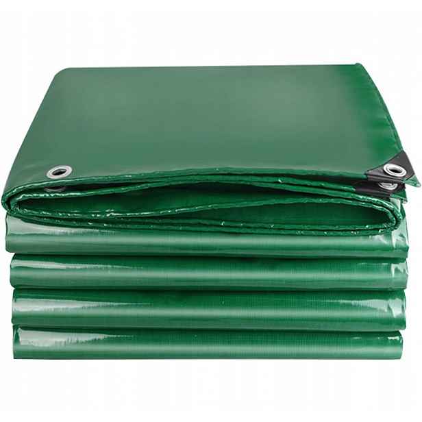 Plachta 2x3 m Zelená Zesílená 650 g/m² Pokrytí Plachta Hrubá