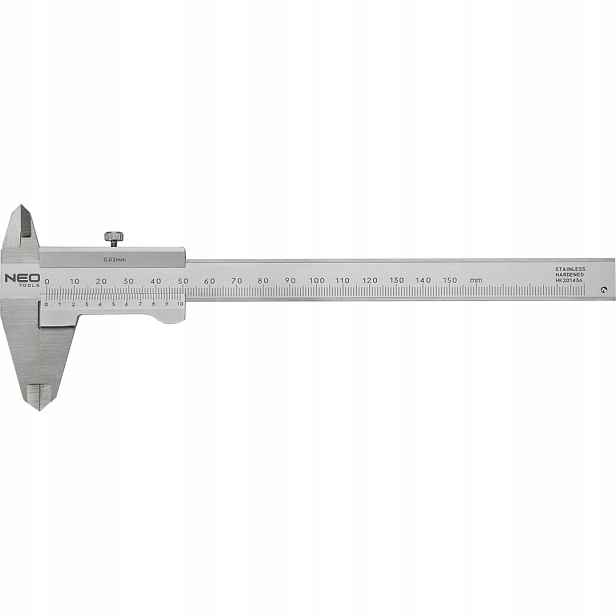Posuvné Měřítko S Certifikátem Din, 150 MM, St 75-001/TPX