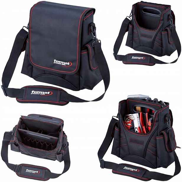 Taška na nářadí přes rameno 200x300x100 mm 6 l Format 74130005 Silná