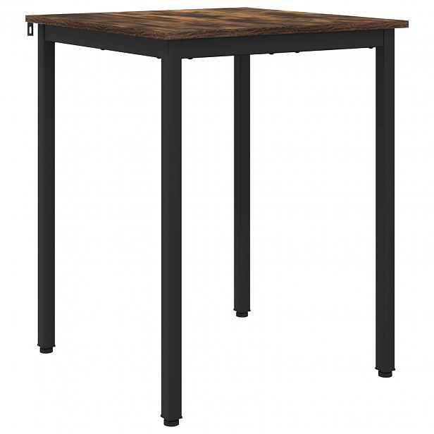 vidaXL Jídelní stoly 60 x 60 x 75 cm Kompozitní dřevo Kouřový dub