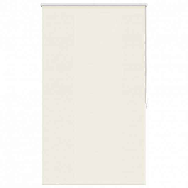 vidaXL Zatemňovací roleta 84,4 x 175 cm, šířka látky 80 cm, krémově bílá