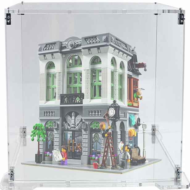 Vitrína s podstavcem pro sadu Lego 10251 Creator Expert Banka