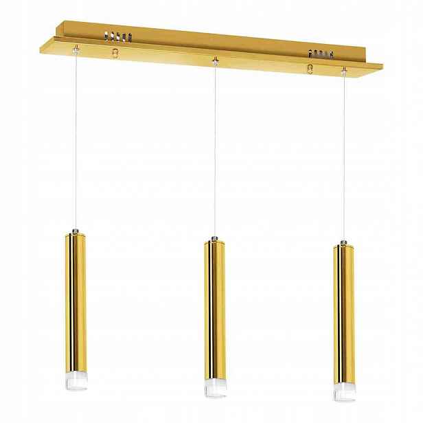 Závěsná lampa Milagro Goldie ML5714 3x5W Led 1050lm 4000K Zlatá Nastavitelná