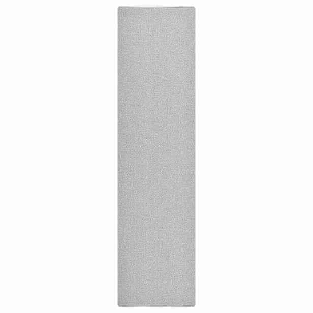 vidaXL Běhoun světle šedý 80 x 300 cm