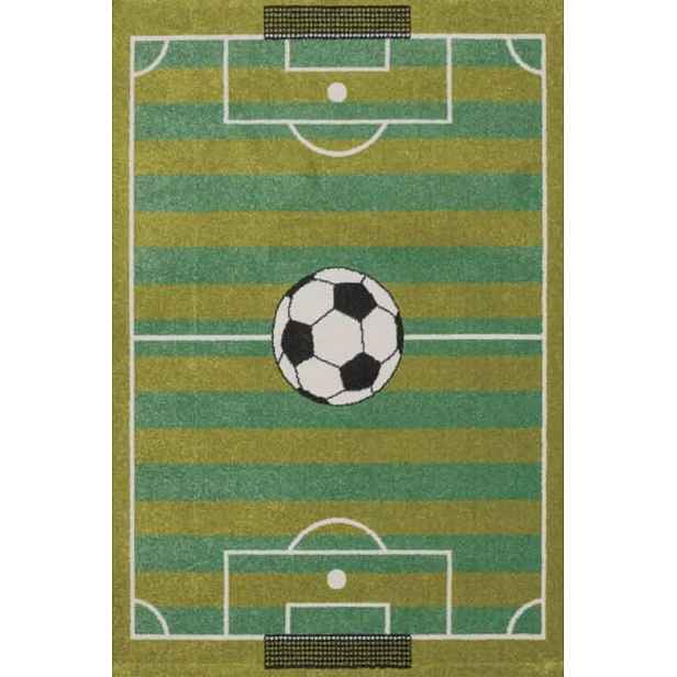 Koberec 80 x 150 cm, fotbal, hřiště, měkký vlas