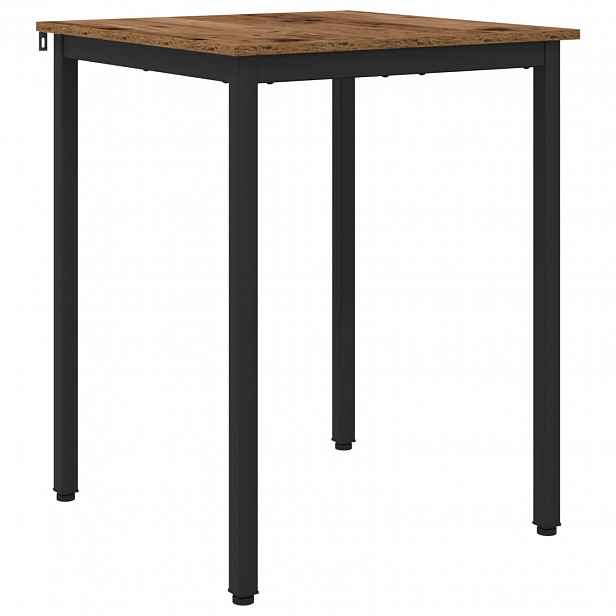 vidaXL Jídelní stoly 60 x 60 x 75 cm Kompozitní dřevo Staré dřevo