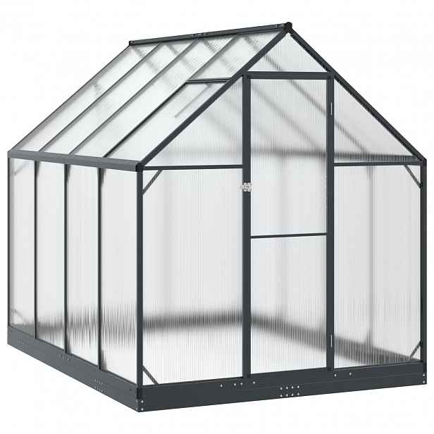 vidaXL Zahradní skleník 183,5 x 243,5 x 207 cm