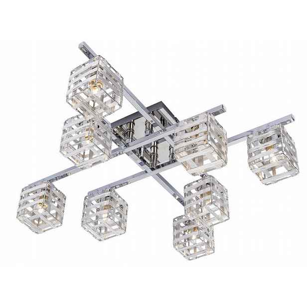 lampa stropní svítidlo Cube chrom 608808-06