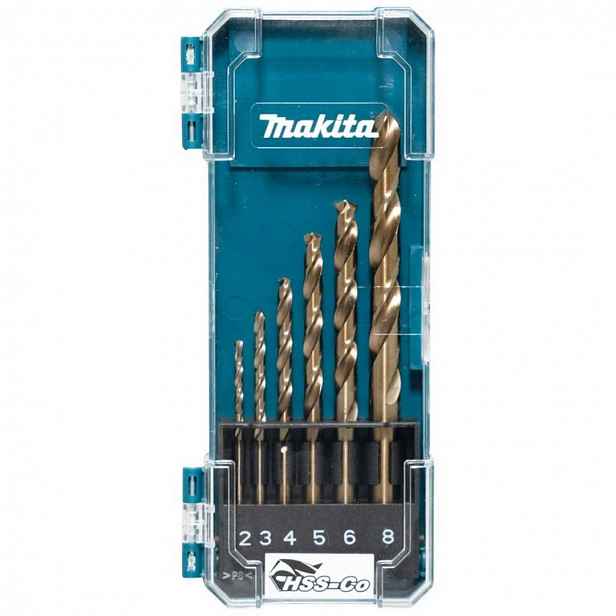 Makita - 6dílná sada vrtáků do kovu D-75758