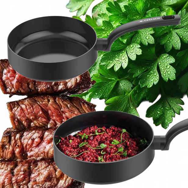 Pánev 28 CM Gerlach Wings Keramická, Nepřilnavá Pro Indukci Plynu