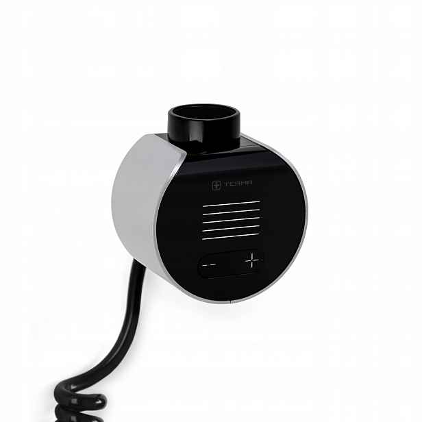 Terma ohřívač Veo Černý přední/stříbrný kryt Wi-fi spirálový kabel zástrčka
