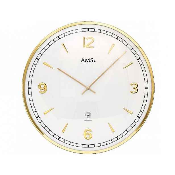 Nástěnné hodiny 5609 AMS řízené rádiovým signálem 40cm
