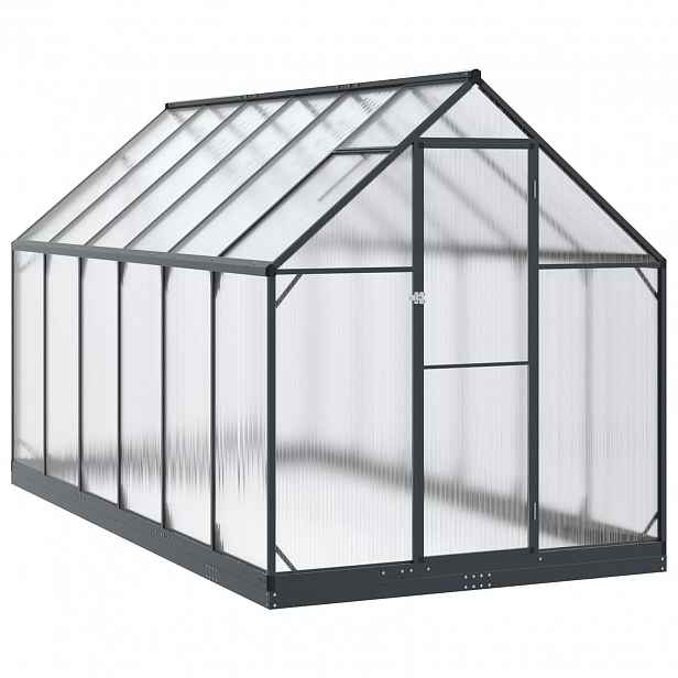 vidaXL Zahradní skleník 183,5 x 363,5 x 207 cm
