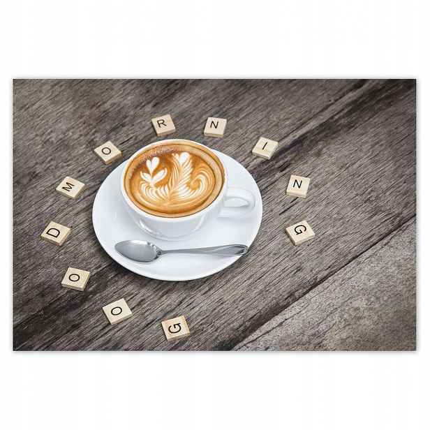 Plakáty 200x135 Cappuccino neslazené