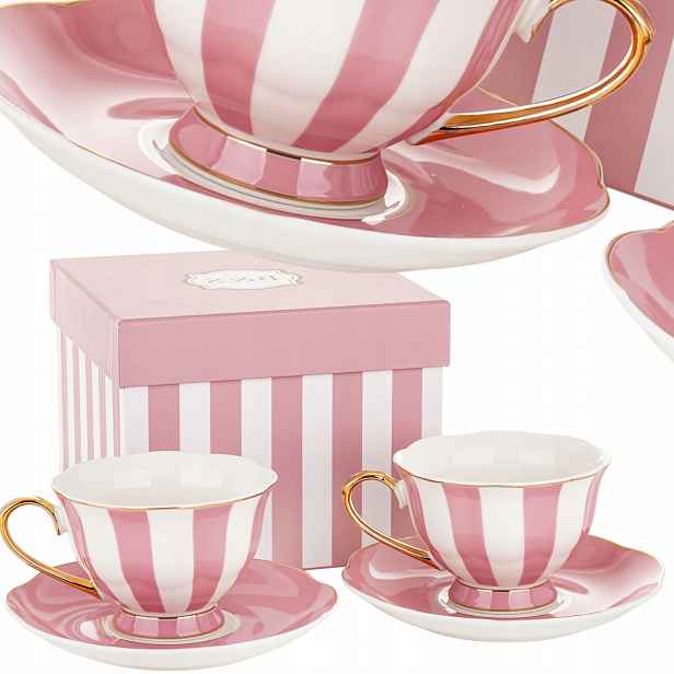 Sada porcelánových šálků 220 ml Sada 2 ks x Šálek