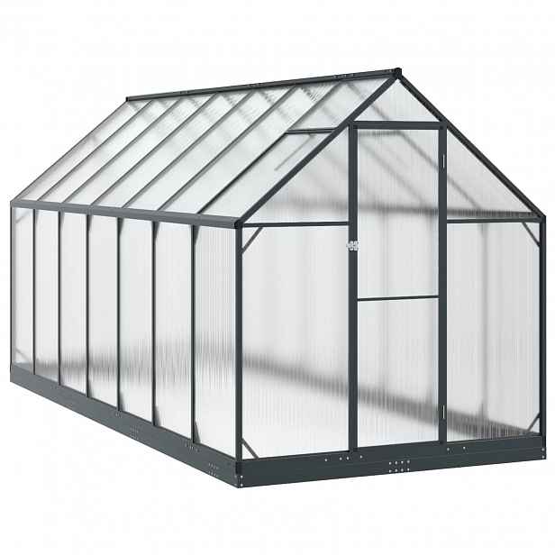 vidaXL Zahradní skleník 183,5 x 423,5 x 207 cm