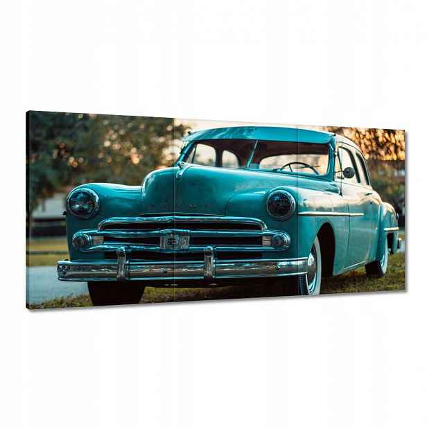 Obrazy 180x90 Modrý Dodge Auto