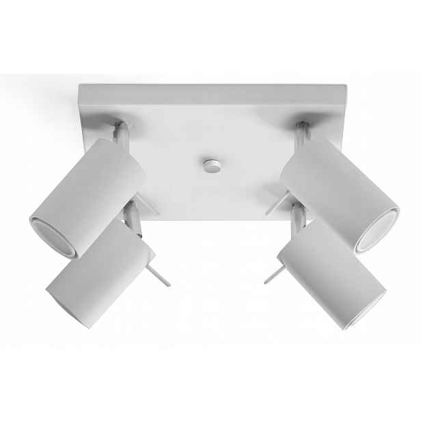 Spotová reflektorová lampa Ring 4 bílá Sollux