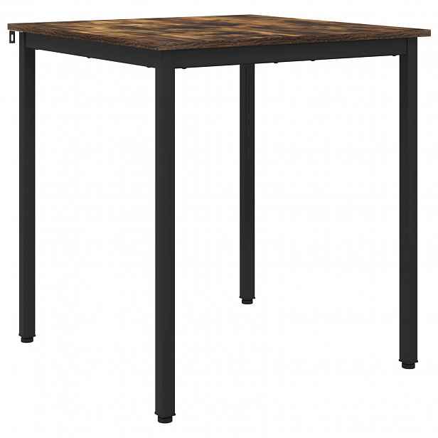 vidaXL Jídelní stoly 70 x 70 x 75 cm Kompozitní dřevo Kouřový dub