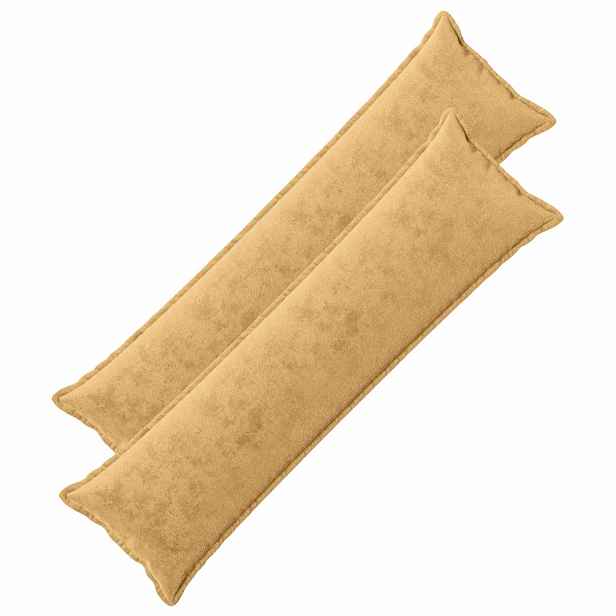 vidaXL Povlak na polštář 2 ks HOUTEN Taupe 40 x 145 cm Flanel