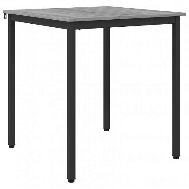 vidaXL Jídelní stoly 70 x 70 x 75 cm Kompozitní dřevo Šedý Sonoma