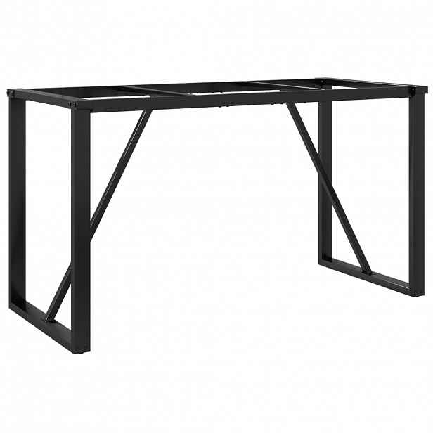 vidaXL Nohy k jídelnímu stolu O rám 140 x 60 x 73 cm ocel