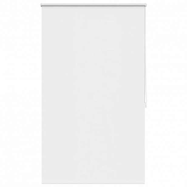 vidaXL Zatemňovací roleta 104,4 x 175 cm, šířka látky 100 cm, bílá