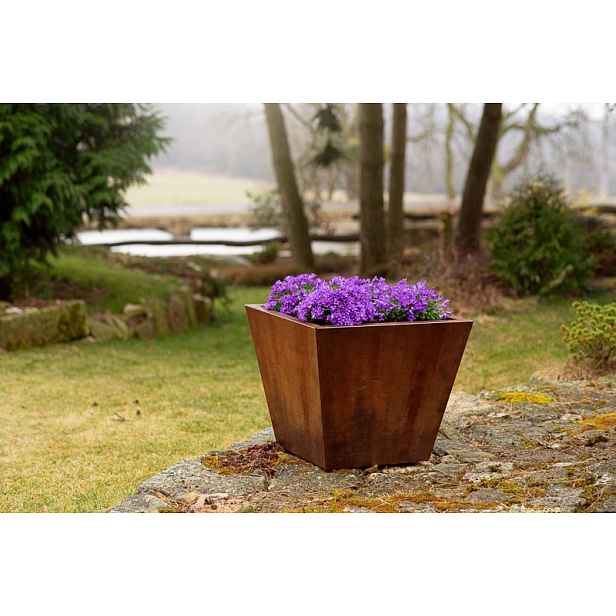 Zahradní květináč Corgarden CONO 1003 60 x 60 x 50 cm Corten