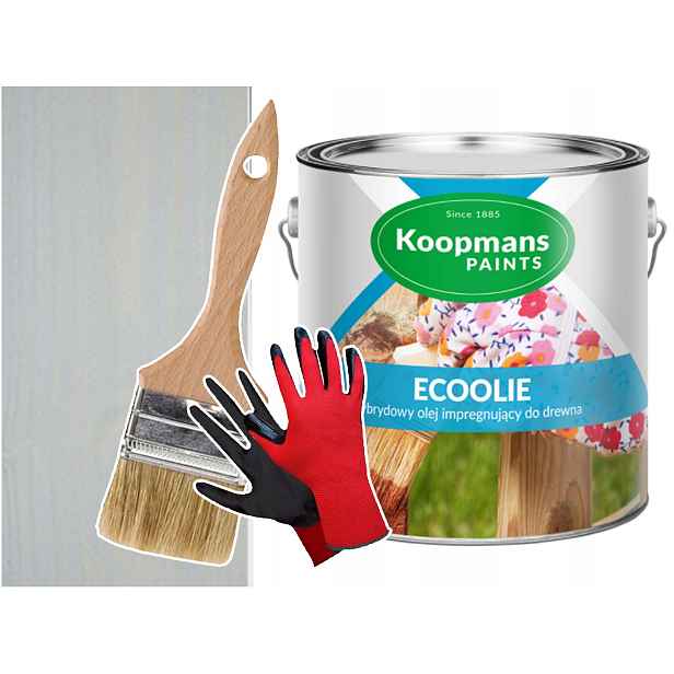 Olej na terasu Koopmans Ecoolie Šedý Nebe 2,5L