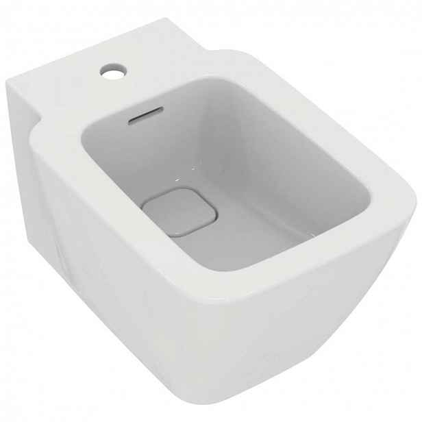 Ideal Standard Strada II - Závěsný bidet, 360x540 mm, s přepadem, otvor pro baterii, bílá T456801