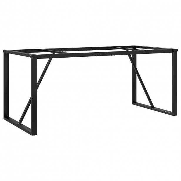 vidaXL Nohy k jídelnímu stolu O rám 160 x 80 x 73 cm ocel