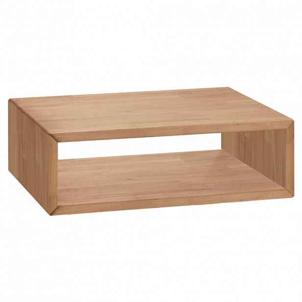 Hasena NOČNÍ STOLEK K POSTELI, jádrový buk, jádrový buk, 50/16/41 cm