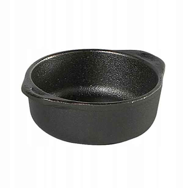 Litinový miniaturní hrnec 7,5 cm Skeppshult, litinová nádoba